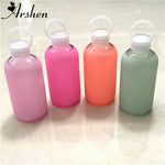 500mL Glass Water Bottle with Protective Silicon Case