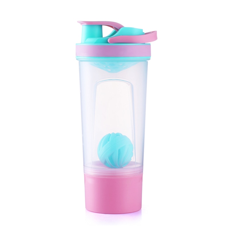 720ml Protein Shaker Plastic Portable Water Bottle Outdoor Gym Sports Fitness Training Drink Powder Milk Mixer My Water Bottle